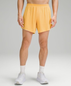 Short Lululemon Fast and Free Forro 6" Hombre Mango Chile | 069MEYZJV