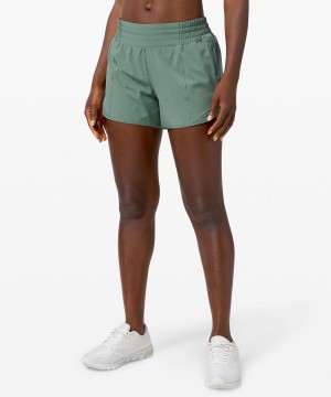 Short Lululemon Hotty Hot High-Rise Forro 2.5" Mujer Turquesa Chile | 063KEPRTF