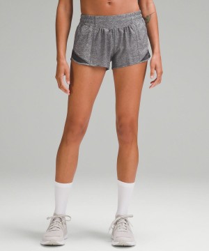 Short Lululemon Hotty Hot Low-Rise Forro 2.5" Mujer Multicolor Negras Negras Chile | 572SQLKAH