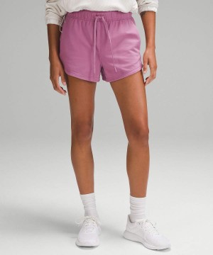 Short Lululemon Inner Glow High-Rise 3" Mujer Moradas Chile | 049BEOLHP
