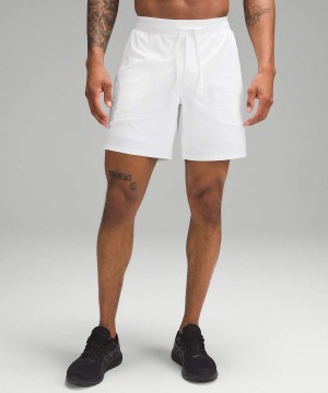 Short Lululemon License to Train Forro 7" Hombre Blancas Chile | 087IVTYPZ