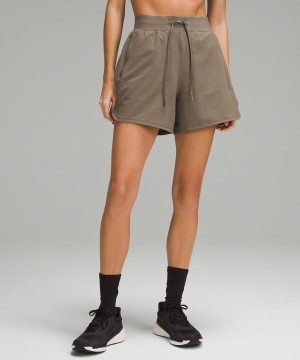 Short Lululemon License to Train High-Rise 4" Mujer Gris Chile | 601ORWGPL