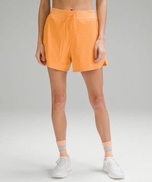 Short Lululemon License to Train High-Rise 4" Mujer Mango Chile | 592JAEOSM