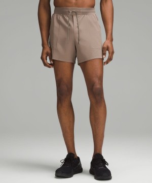 Short Lululemon License to Train Linerless 5" Hombre Kaki Chile | 356HXPUBO