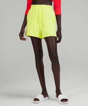 Short Lululemon Loungeful High-Rise 4" Mujer Limón Chile | 857BGICXS