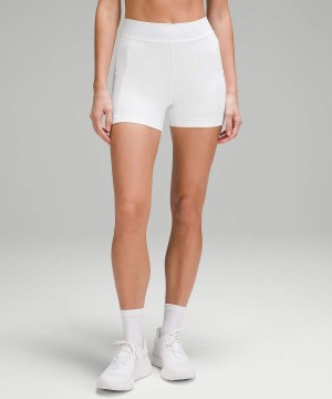 Short Lululemon Luxtreme High-Rise 3.5" Tenis Mujer Blancas Chile | 024RCSLKO