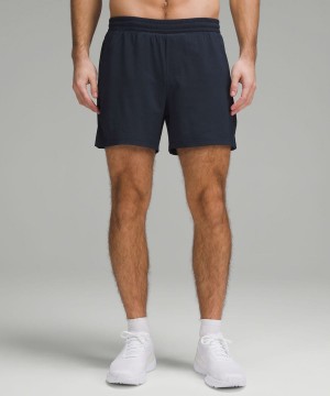 Short Lululemon Pace Breaker Forro 5" Hombre Azul Marino Chile | 528PJEXNY