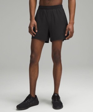 Short Lululemon Pace Breaker Forro 5" Hombre Negras Chile | 728FZIYXB