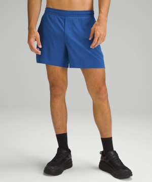 Short Lululemon Pace Breaker Forro 5" Hombre Azules Chile | 364YAJQSC