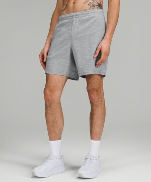 Short Lululemon Pace Breaker Forro 7" 2022 Version Hombre Azules Claro Verde Menta Chile | 479XUZWIL