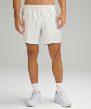 Short Lululemon Pace Breaker Forro 7" Hombre Beige Chile | 435ZVMWSR