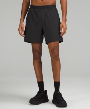 Short Lululemon Pace Breaker Forro 7" Hombre Negras Chile | 372PXWAFU