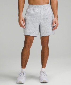 Short Lululemon Pace Breaker Forro 7" Hombre Blancas Multicolor Chile | 732DRJVIT