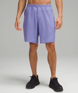 Short Lululemon Pace Breaker Forro 9" Hombre Lavanda Oscuro Chile | 945XTWBEN