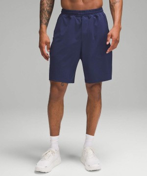 Short Lululemon Pace Breaker Forro 9" Hombre Azul Marino Chile | 724ZXQVBO