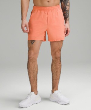 Short Lululemon Pace Breaker Linerless 5" Hombre Coral Chile | 910RBGMAC