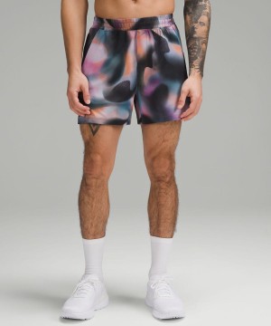 Short Lululemon Pace Breaker Linerless 5" Hombre Turquesa Multicolor Chile | 180PLCSUK
