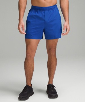 Short Lululemon Pace Breaker Linerless 5" Hombre Azules Chile | 138KVJATW
