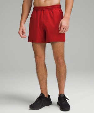 Short Lululemon Pace Breaker Linerless 5" Hombre Rojas Chile | 046XRJBHK