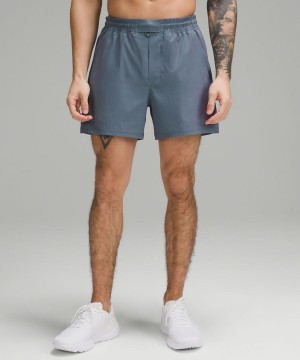 Short Lululemon Pace Breaker Linerless 5" Iridescent Hombre Turquesa Moradas Chile | 897CPDANK