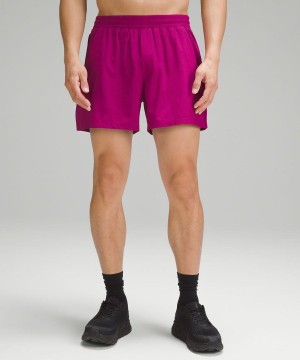 Short Lululemon Pace Breaker Linerless 5" Hombre Moradas Chile | 502IEHSYP