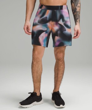 Short Lululemon Pace Breaker Linerless 7" Hombre Turquesa Multicolor Chile | 560GLYRFE
