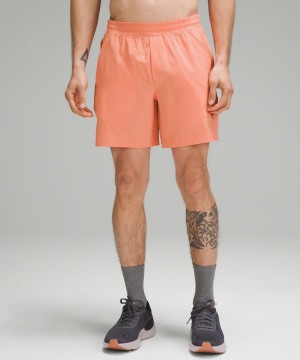 Short Lululemon Pace Breaker Linerless 7" Hombre Coral Chile | 620OIPCYQ