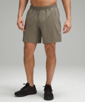 Short Lululemon Pace Breaker Linerless 7" Hombre Gris Chile | 437STDPCX