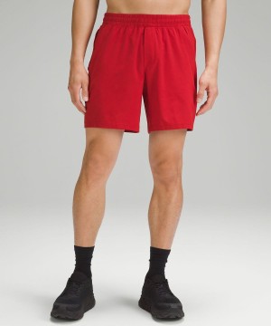 Short Lululemon Pace Breaker Linerless 7" Hombre Rojas Chile | 379QDVGHF