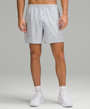 Short Lululemon Pace Breaker Linerless 7" Hombre Blancas Multicolor Chile | 317FKZSEC