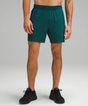 Short Lululemon Pace Breaker Linerless Utility 7" Hombre Turquesa Chile | 591XYMUEI