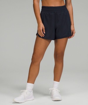 Short Lululemon Pista That High-Rise Forro 5" Mujer Azul Marino Chile | 756SUWPDL