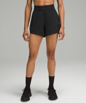 Short Lululemon Pista That High-Rise Forro 5" Mujer Negras Chile | 952XHVMEN