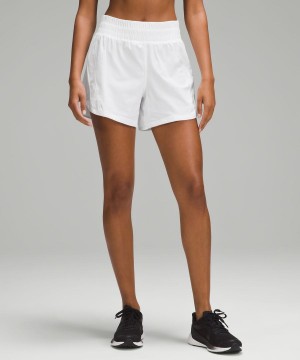 Short Lululemon Pista That High-Rise Forro 5" Mujer Blancas Chile | 657YJVHIM