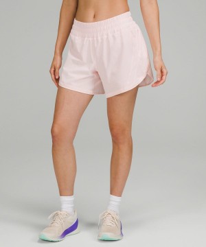 Short Lululemon Pista That Mid-Rise Forro 5" Mujer Rojas Claro Chile | 541DIRGMB