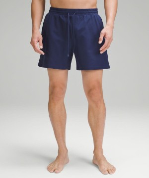 Short Lululemon Pool 5" Hombre Azul Marino Chile | 432ZJAXQS