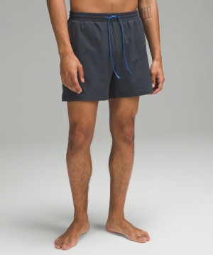 Short Lululemon Pool 5" Hombre Gris Oscuro Azules Chile | 134YFAVSC
