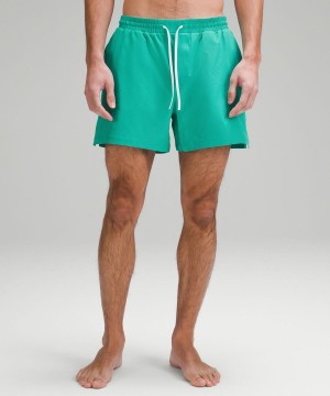 Short Lululemon Pool 5" Hombre Verde Chile | 027URLOAJ