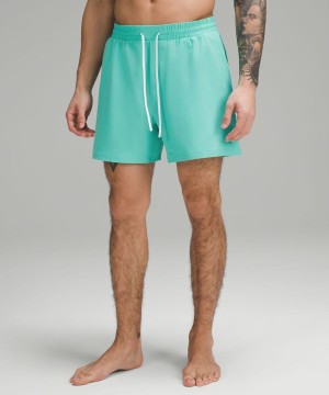 Short Lululemon Pool 5" Linerless Hombre Turquesa Chile | 486OUWMAH