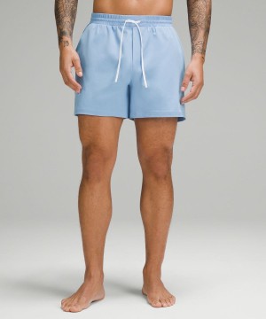 Short Lululemon Pool 5" Linerless Hombre Azules Chile | 250ECAUVM