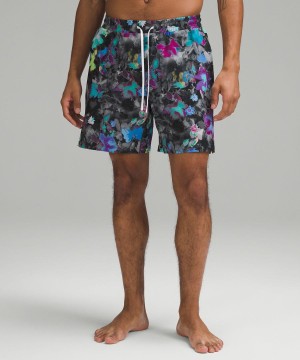 Short Lululemon Pool 7" Hombre Negras Multicolor Chile | 541SULHKB