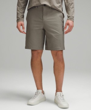 Short Lululemon Relaxed-Fit Smooth Twill 9" Hombre Gris Chile | 521EWBXIM