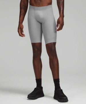 Short Lululemon SenseKnit10" Correr Hombre Gris Chile | 729XOQYTZ