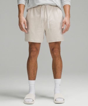 Short Lululemon Soft Jersey 5" Hombre Marrones Beige Chile | 751GEUOHA