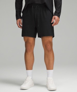 Short Lululemon Soft Jersey 5" Hombre Negras Chile | 301XQSERC
