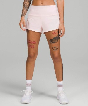 Short Lululemon Speed Up High-Rise Forro 2.5" Mujer Rojas Claro Chile | 704RENALC