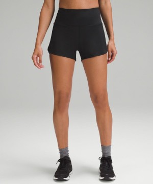 Short Lululemon Speed Up High-Rise Forro 4" Mujer Negras Chile | 376OXPWAZ