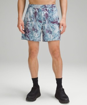 Short Lululemon Surge Forro 6" Hombre Azules Multicolor Chile | 204PXYJQR