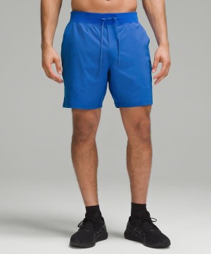 Short Lululemon T.H.E. Linerless 7" Hombre Azules Chile | 896ZPKLJR