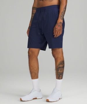 Short Lululemon T.H.E. Linerless 9" Hombre Azul Marino Chile | 120QFVCDJ